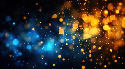 Fototapeta premium The striking contrast of colors against a dark backdrop adds depth and intrigue.