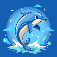 dolphin jumping out of water