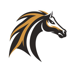 horse head silhouette