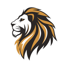 lion head silhouette