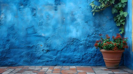 Wall Blue in Perugia 