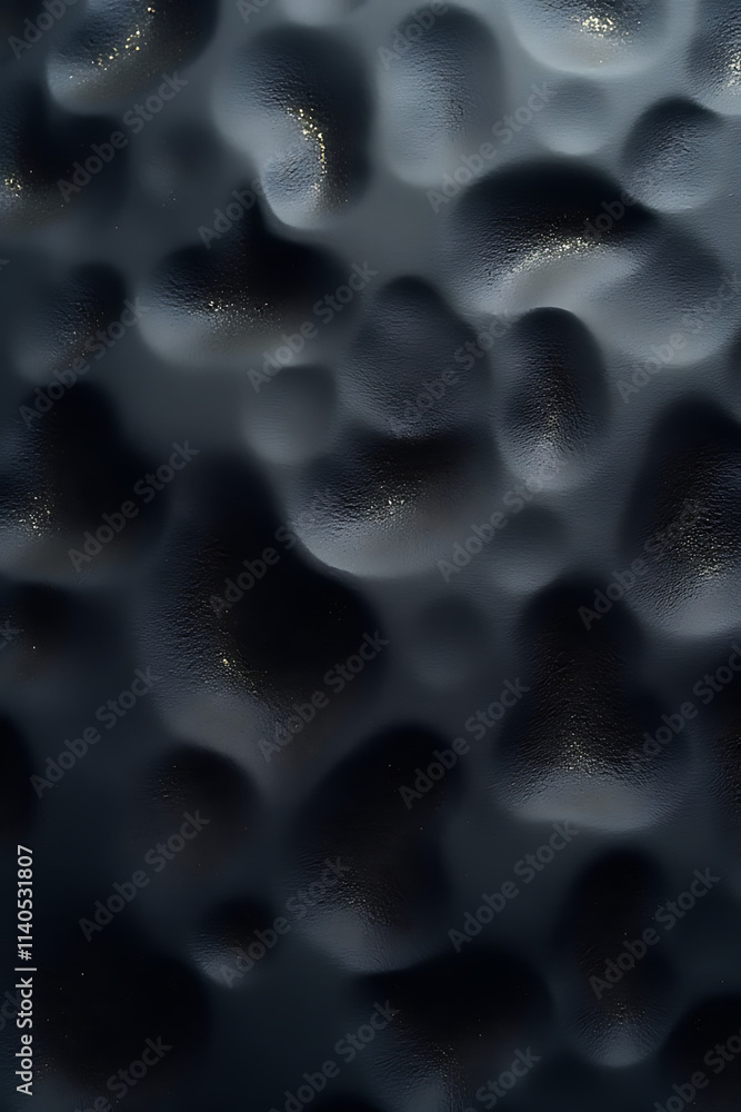 Poster Smooth surface textures can resemble those of stars or dark ground soils in their abstract appearance and visual similarity._00003_