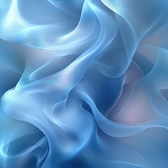 Fototapeta premium Abstract swirling blue smoke or fabric texture.