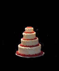 Big size birthday cake, 4 compartment cake, 