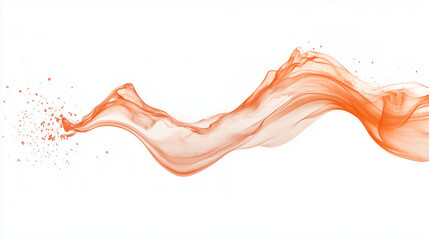 Orange Liquid Splash: A vibrant, dynamic splash of orange liquid creates a captivating abstract composition. The swirling, fluid motion evokes energy and movement.