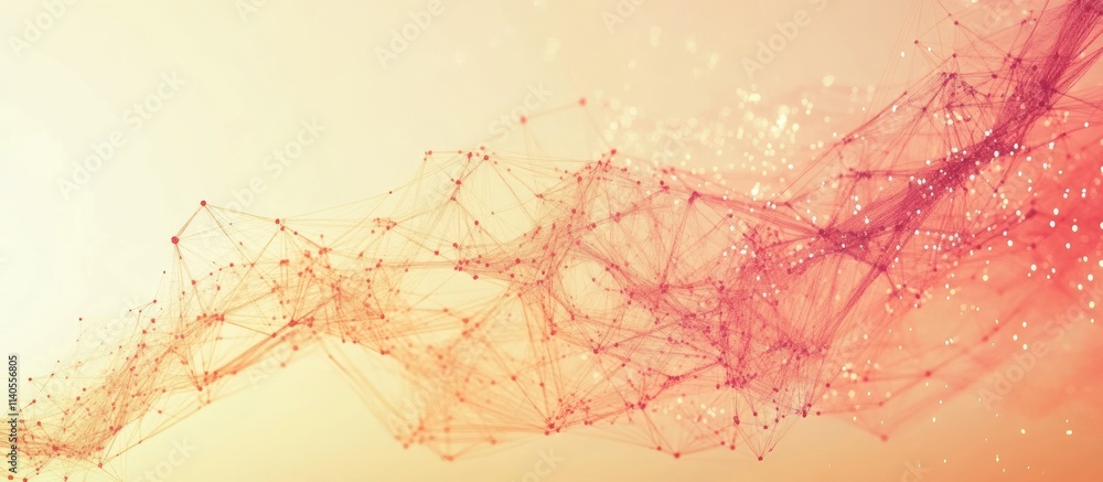 Poster abstract network connection: a digital tapestry of interconnected nodes