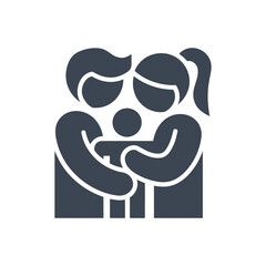 Family Care and Support Icon