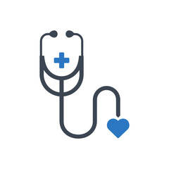 Medical Heart Checkup Icon