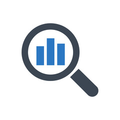 Data Analytics Search Icon