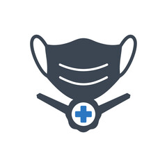 Protective Face Mask Icon