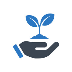 Plant Growth Support Icon