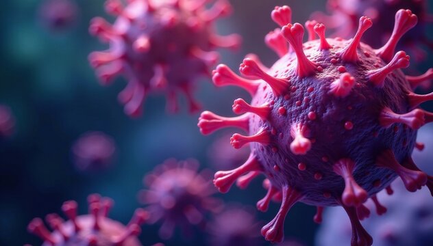 Intracellular Neisseria gonorrhea bacteria forming clusters, pathogen, bacteria, cellular