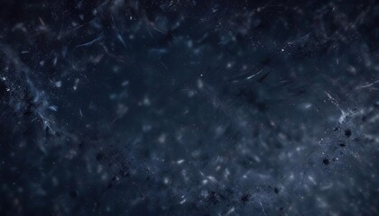 Obraz premium Dark indigo abstract background with scattered glittering speckles, deep blue hue, mysterious ambiance , dimensional appearance