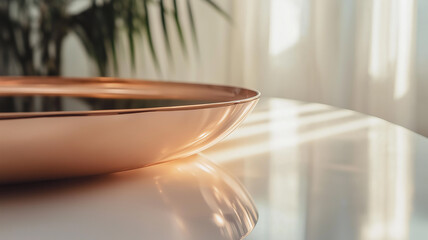 Copper Bowl, Modern Design, Home Decor