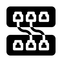 Network glyph icon