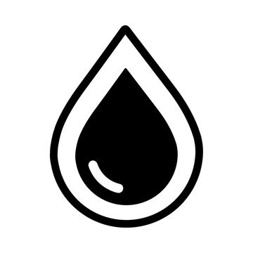 Icono de una gota minimalista