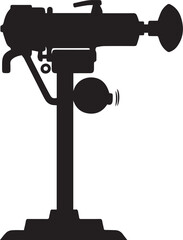 microphone on white background