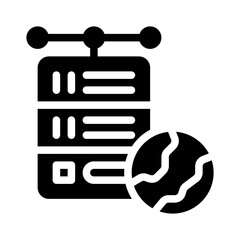 Server glyph icon