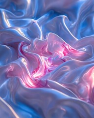 Obraz premium Tranquil Minimalist Waves Textured Surface Abstract Photography Soft Lighting Close-Up Serenity and Beauty