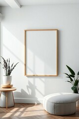 Fototapeta premium modern living room with window