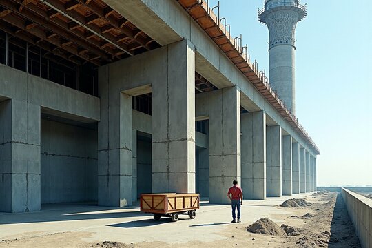 Construction Site Scene
