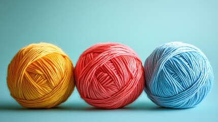 Ball of yarn icon in isolated wool, featuring thread craft crochet roll, with handmade illustration symbol textile line fashion needlework, knitting.