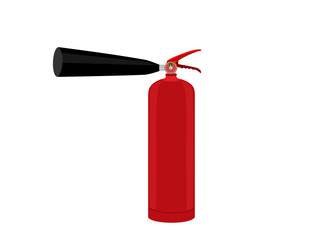 Dry chemical fire extinguishing tool.