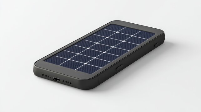 Innovative solar-powered smartphone with portable charging capabilities