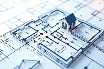 Architecture House Plan Blueprint
