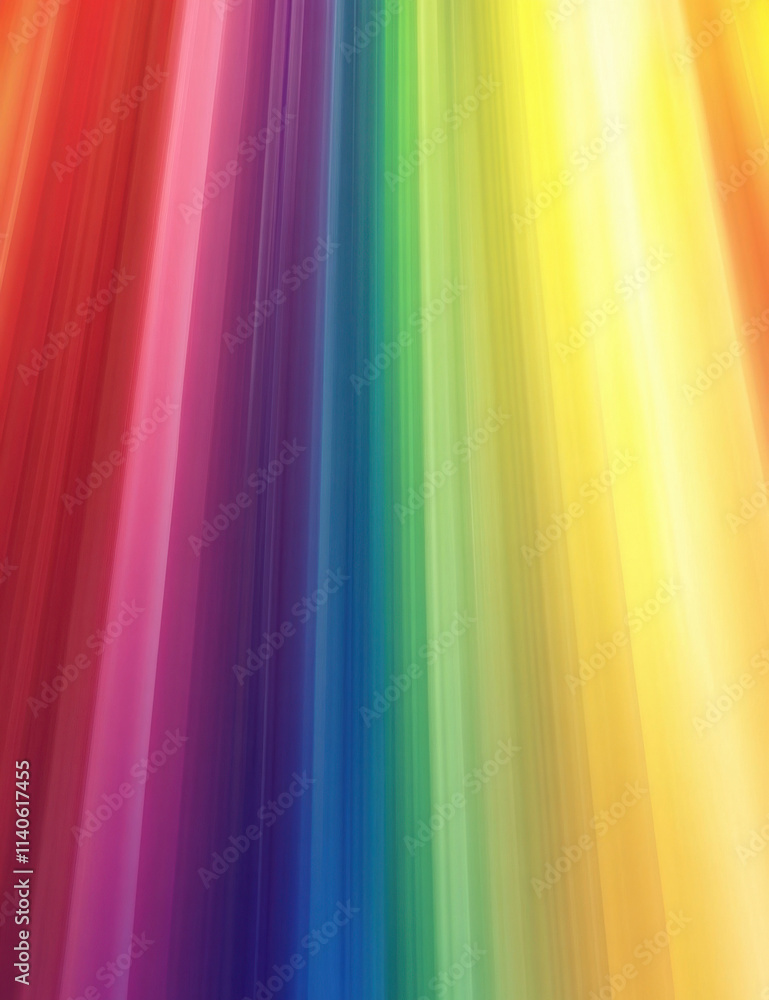 Aufkleber a vibrant gradient displaying a spectrum of rainbow colors flowing seamlessly from red to violet.