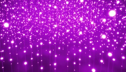 Obraz premium purple christmas lights