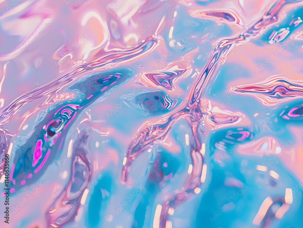 Poster fluid motion abstract art digital creation colorful design modern aesthetic close-up view visual con