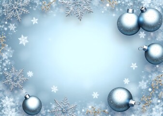 Set of Merry Christmas and winter year blue square greeting cards backg. Social media post template. Engraving vector illustration