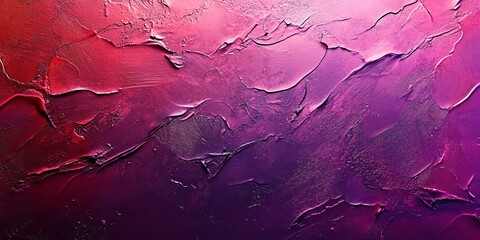 Naklejka premium Abstract red purple gradient background, grainy texture, vibrant glowing effect, poster design, Generative AI