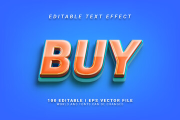 Obraz premium Buy Editable Text Effect