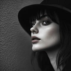 Captivating Street Photography Portrait in Monochrome