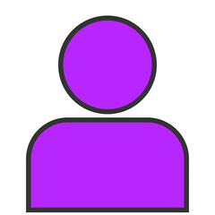 purple person icon