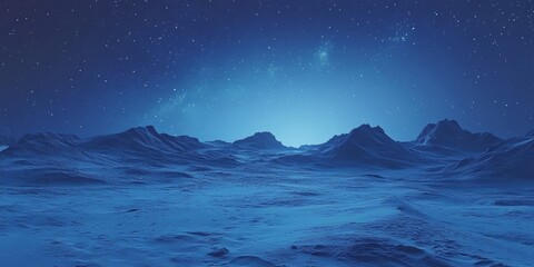 sand dunes under twilight sky, grainy texture effect, Generative AI