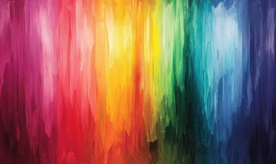 rainbow streaks with bold dynamic gradients, Generative AI