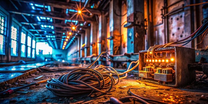 Series Circuit Photography: Urban Exploration - Abandoned Building Electrical System