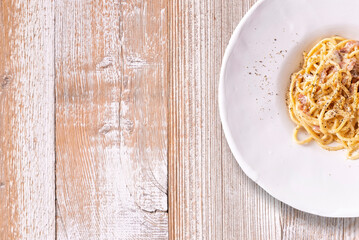 Spaghetti Carbonara. © Tomasz Warszewski