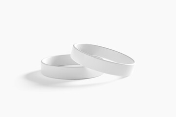 blank Silicone Wristbands