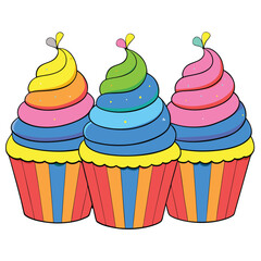 Celebrate the joyous Indian festival of Holi with vibrant graphic elements designed on a white background