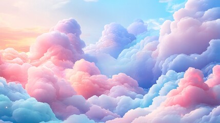 Soft Blurred Pastel Gradient Background for Transitions