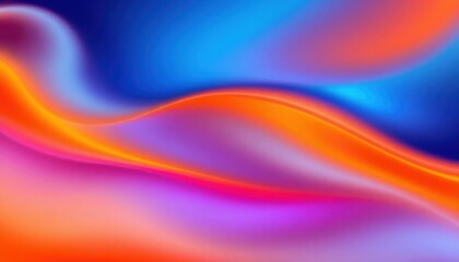 abstract colorful background with waves with many color gradient