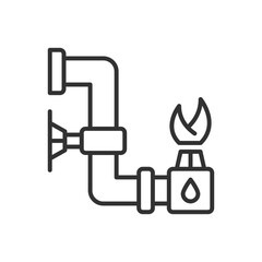 Gas Pipe Icon
