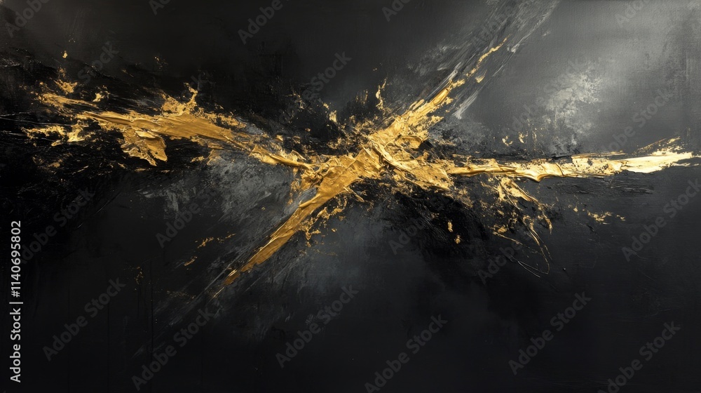Poster dynamic abstract art creation studio digital artwork modern environment close-up viewpoint artistic 