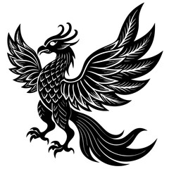 Fototapeta premium eagle tattoo design