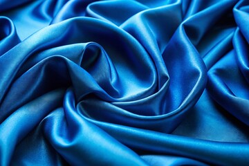 Fototapeta premium Stunning Blue Fabric Textures: High-Resolution Images of Blue Cloth Materials