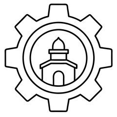 setting Icon vector illustration